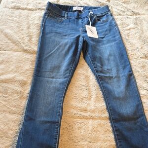 Cello Blue Flare Wide-Leg Jeans